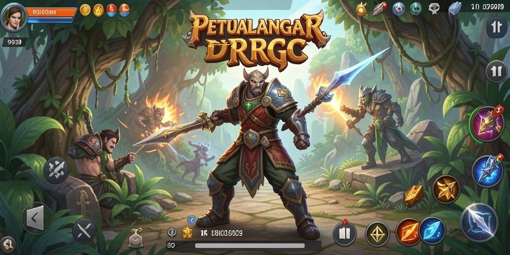 Tampilan gameplay RPG yang menakjubkan di 9939.