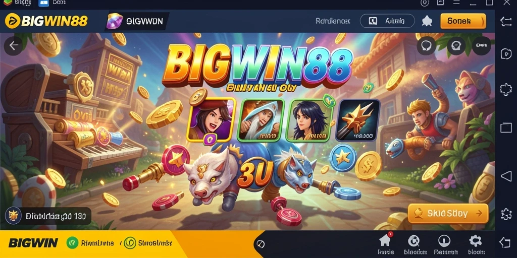 Tangkapan layar gameplay menunjukkan keseruan dalam permainan Simulation.