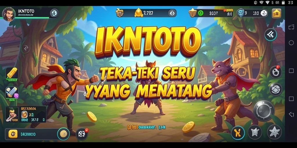 Screenshot gameplay IKNTOTO dengan tantangan puzzle yang menarik.