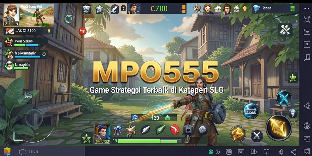 Tampilan gameplay menarik dalam MPO555 dengan strategi yang mendalam.