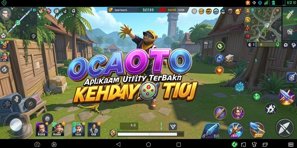 Tampilan antarmuka OCATOTO yang intuitif dan kaya fitur.