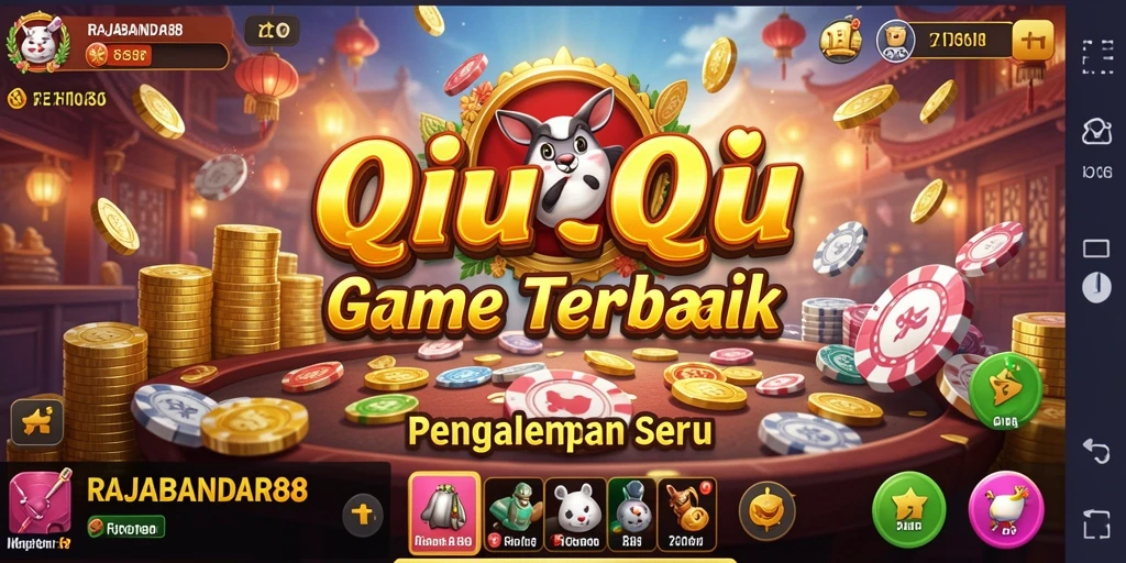 Tampilan gameplay QiuQiu yang menarik dan penuh strategi.