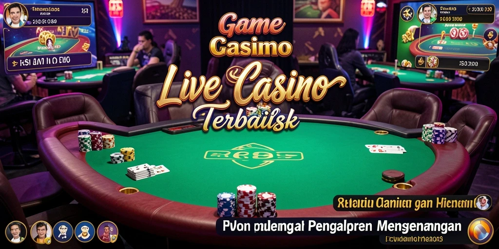 Gameplay Live Casino yang mendebarkan di RR89, menampilkan dealer langsung.