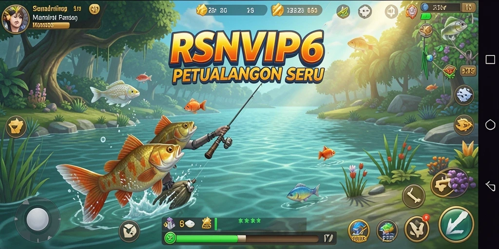 Tangkapan ikan besar dalam gameplay RSNVIP6 yang memukau.
