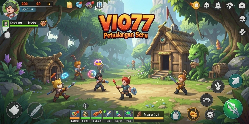 Tampilan gameplay VIO77 yang menakjubkan dengan petualangan mendebarkan.