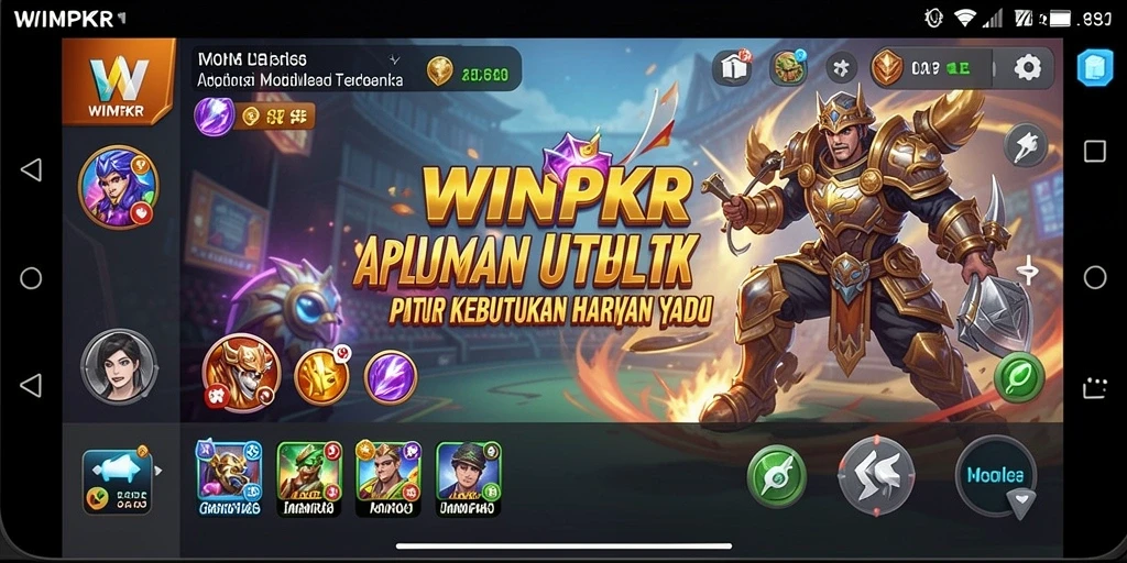 Tampilan intuitif dan fitur-fitur beragam dari WINPKR.